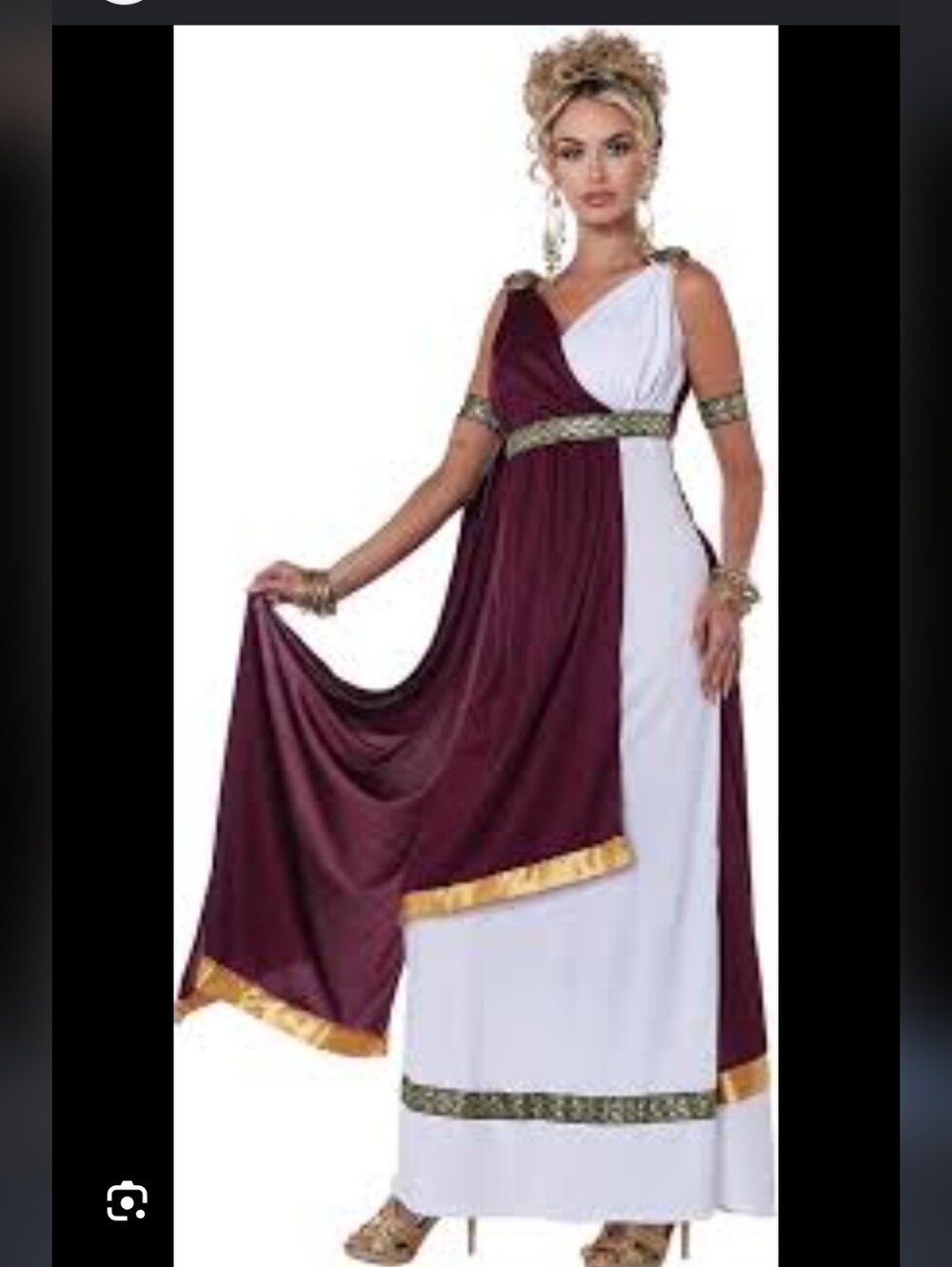 California Costumes Of Roman Empress New In Package